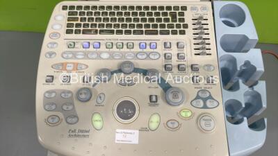 Hitachi EUB-5500 Ultrasound Scanner *S/N SE17747439* with Sony UP-890MD Video Graphic Printer (Powers Up) ***IR435*** - 2