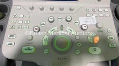 Toshiba Aplio 500 TUS-A500 Flat Screen Ultrasound Scanner *S/N T1E1323875* **Mfd 02/2013** Software Version AB_V3.00*R002 with 4 x Transducers / Probes (PVT-375BT *Mfd 09/2012* / PLT-1204BT *Mfd 02/2013* / PVT-674BT *Mfd 02/2011* and PVT-781VT * Mfd 02/20 - 3