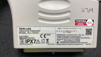 Toshiba PLT-704SBT 11L4 Linear Array Ultrasound Transducer / Probe *Mfd 2013* in Case (Untested) - 4