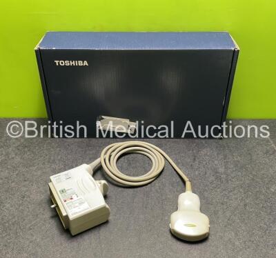 Toshiba PVT-375BT Ultrasound Transducer / Probe *Mfd 2007* (Untested, Damage to Cable - See Photos)