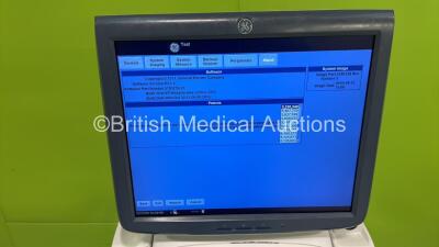 GE Logiq E9 Flat Screen Ultrasound Scanner Model 5205000-4 *S/N 97343US8* **Mfd 12/2009** Software Version R3.1.3 with Sony UP-D897 Digital Graphic Printer (Powers Up) ***IR440*** - 6