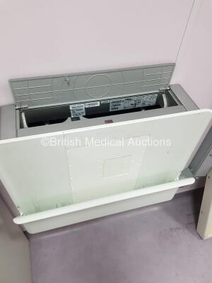 Philips Digital Diagnost X-ray System *Mfd - 2013* Including Philips Patient Table + Floor Plate, Philips Wall Stand with 1 x Built in Detector, 1 x Wired Detector, 1 x Charging Station for Detector -Detector Not Included), Philips Overhead Bucky with 201 - 8