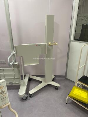 Philips Digital Diagnost X-ray System *Mfd - 2013* Including Philips Patient Table + Floor Plate, Philips Wall Stand with 1 x Built in Detector, 1 x Wired Detector, 1 x Charging Station for Detector -Detector Not Included), Philips Overhead Bucky with 201 - 17