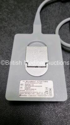 Sonosite Micromaxx ICT/8-5 MHz Ref P04538-16A Ultrasound Transducer / Probe *Mfd - 2014* (Untested) - 2