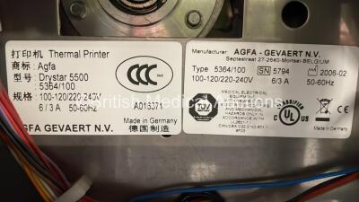 Agfa Drystar 5500 CR Reader (Powers Up with Error) - 6