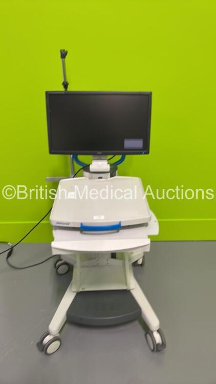 MicroMed Workstation with Monitor (Powers Up)