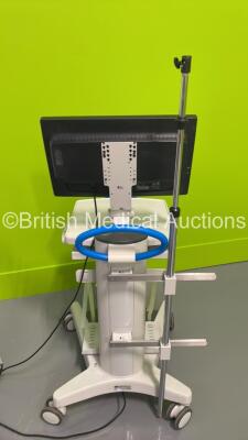 MicroMed Workstation with Monitor (Powers Up) - 2