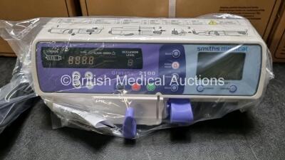 5 x Graseby 2100 Syringe Pumps *Mfd - 2020* (All Unused in Box) *Stock Photo* - 2