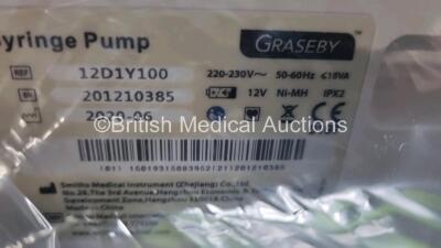 5 x Graseby 2100 Syringe Pumps *Mfd - 2020* (All Unused in Box) *Stock Photo* - 5