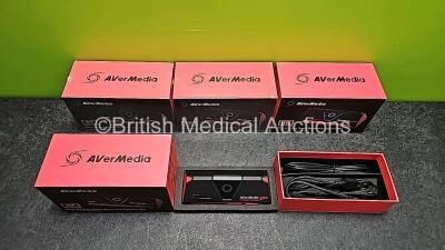 4 x AVerMedia Live Gamer Portable 2 Plus Plug and Play Game Streaming Capture Boxes GC513 *SN 5202654300371 / 5202654300377 / 5202654300382 / 5202435900004* - 2