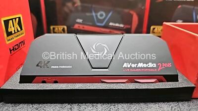 4 x AVerMedia Live Gamer Portable 2 Plus Plug and Play Game Streaming Capture Boxes GC513 *SN 5202654300371 / 5202654300377 / 5202654300382 / 5202435900004* - 3