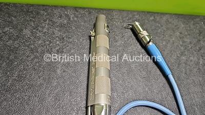 Mixed Lot Including 1 x Smith & Nephew Dyonics Power REF 7205354 Shaver Handpiece and 1 x Dyonics EP-1 Ref 7205399 FootSwitch *SN TP22566 / TZ02490* - 3