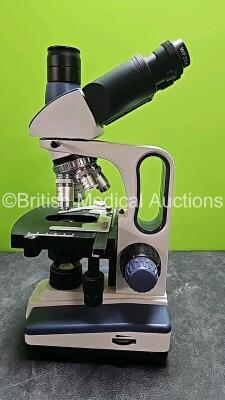 1 x Swift Trinocular Compound Lab Microscope (No Power) with 2 x WF25X Eyepieces and 4 x Optics Including 40/0.65, 10/0.25, 100/1.25 Oil and 4/0.10 *SN 1800547* - 8