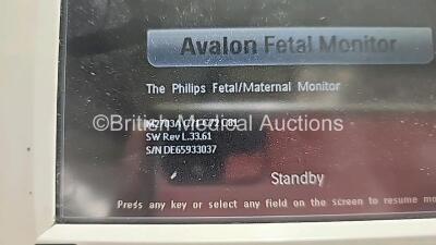 2 x Philips Avalon FM30 Fetal Monitors *Mfd 2019* (Both Power Up) - 5