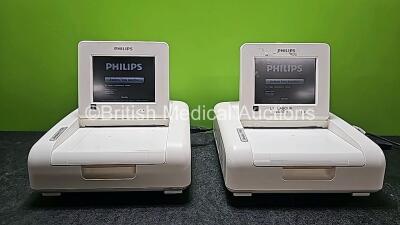 2 x Philips Avalon FM30 Fetal Monitors *Mfd 2019* (Both Power Up)