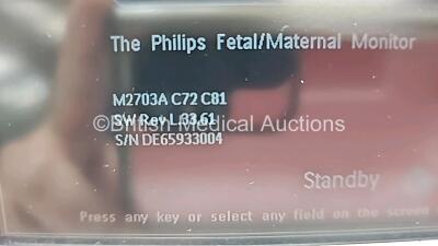 2 x Philips Avalon FM30 Fetal Monitors *Mfd 2019* (Both Power Up) - 4