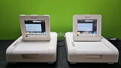 2 x Philips Avalon FM30 Fetal Monitors *Mfd 2019* (Both Power Up and 1 x Missing Monitor Back Stand - See Photo) - 5