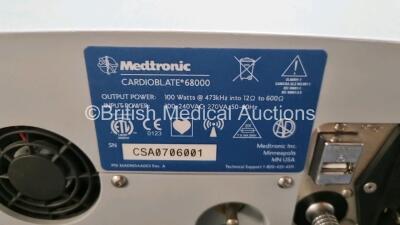 Medtronic Cardioblate 68000 Ablation System (Powers Up) with Footswitch *SN CSA0706001* - 5