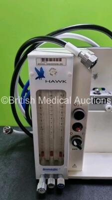 Anmedic Model Hawk Wall Mounted Anesthesia Machine with 3 x Hoses - 2