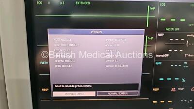 2 x Mindray Datascope Trio Patient Monitors Including ECG, SpO2, T1 and NIBP Options (Both Power Up) *GH* - 4