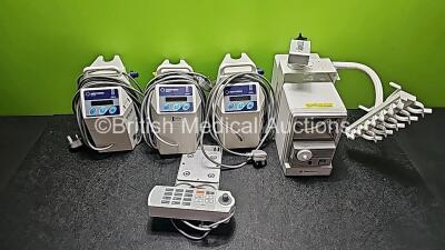 Mixed Lot Including 3 x Inditherm Medical Alpha Mattress Pumps, 1 x GE Tram-Rac 4A with 1 x Smart Anesthesia Multi-Gas Module and 1 x GE Control Pad *GH* - 2