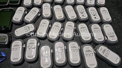 Large Quantity of Various Insulin Pumps and Blood Glucose Monitors (Some Damaged - Some Missing Battery Covers - See Photos) *GH* - 13