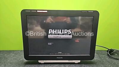 Philips IntelliVue MX800 Touch Screen Patient Monitor Software Rev J.10.26 *Mfd 2012* (Powers Up and Damaged Casing - See Photos)