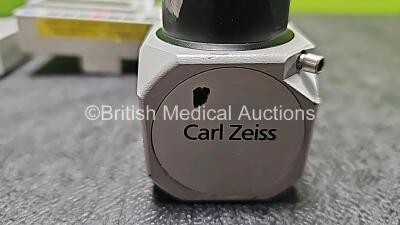 Mixed Lot Including 1 x Brymill CRY-AC-3 Canister, 3 x CME Mckinley T34 Syringe Pumps (All Power Up with Stock Battery - Stock Battery Not Included) and 1 x Carl Zeiss GP-AD22TA Adapter MNR1282-992 - 11