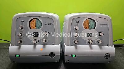 2 x Respironics Cough Assists (All Power Up) *SN 1997 / 007628*