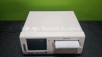 Philips Avalon FM50 M2705A Fetal Monitor Software Ver F.01.55 (Powers Up) *SN DE81102975* - 2