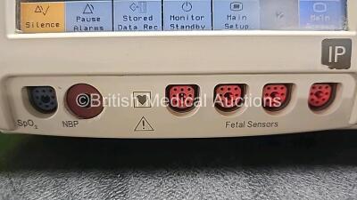 Philips Avalon FM50 M2705A Fetal Monitor Software Ver F.01.55 (Powers Up) *SN DE81102975* - 5