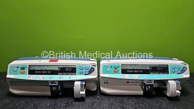 1 x Cardinalhealth PK Alaris Syringe Pump and 1 x CareFusion PK Alaris Syringe Pump (Both Power Up) *SN 800509948 / 800505048*