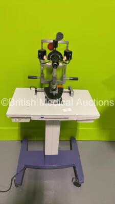 Haag Streit Bern Ophthalmoscope / Keratometer on Table (Powers Up with Good Bulb) *S/N U95018985* - 2