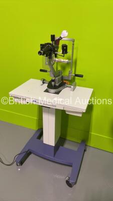 Haag Streit Bern Ophthalmoscope / Keratometer on Table (Powers Up with Good Bulb) *S/N U95018985* - 3