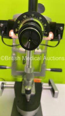 Haag Streit Bern Ophthalmoscope / Keratometer on Table (Powers Up with Good Bulb) *S/N U95018985* - 6