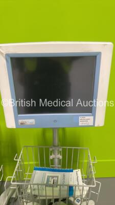 2 x LiDCO Rapid Hemodynamic Monitors on Stands (Both No Power Supplies - SD/FLash Cards Removed) *S/N 8101-16-4282 / 8101-17-5050* - 4