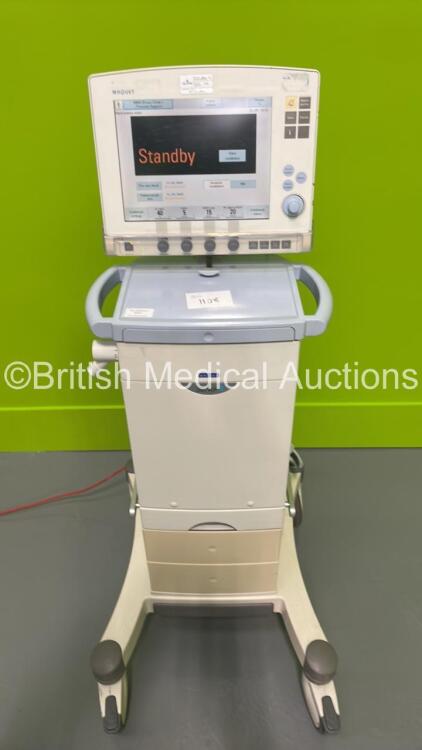 Maquet Servo-i Ventilator Model No 06487800 System Version v7.0 - System Software Version v7.00.01- Total Operating Hours 124329 - with Hoses (Powers Up,