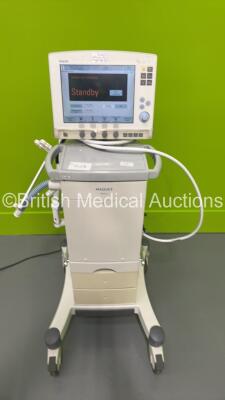 Maquet Servo-i Ventilator Model No 06487800 System Version v7.0 - System Software Version v7.00.01 - Total Operating Hours 86487 - with Hoses (Powers Up,