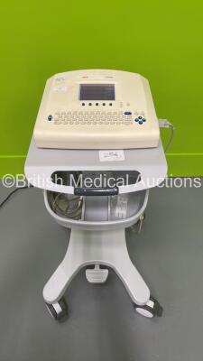 Seca CT8000P ECG Machine on Stand with 10 Lead ECG Leads (Powers Up) *S/N 20781*