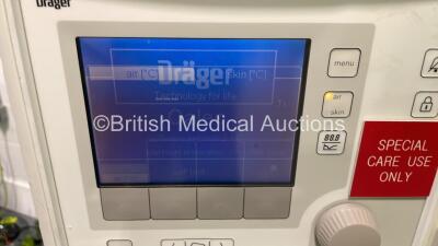 Drager Caleo Infant Incubator Version 2.11 with Mattress (Powers Up) - 2