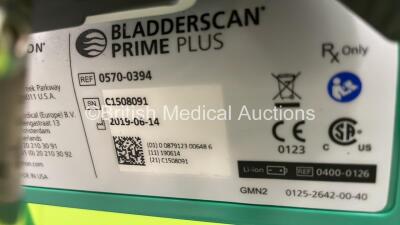 Verathon Prime Plus Bladder Scanner *Mfd 2019* with 1 x Transducer / Probe (Untested Due to Possible Flat Battery) *SN C1506148* (G) - 6