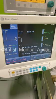 Datex-Ohmeda Aestiva/5 Anaesthesia Machine with Datex-Ohmeda Aestiva 7900 SmartVent Software Version 4.8 PSVPro with Datex-Ohmeda Anaesthesia Monitor, Datex-Ohmeda Module Rack with E-PRESTN Multiparameter Module with SPO2, T1-T2, P1-P2, NIBP and ECG Optio - 3