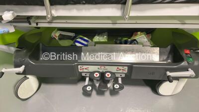 Huntleigh Lifeguard Hydraulic Patient Trolley with Mattress (Hydraulics Tested Working) *A/N 25483* - 2