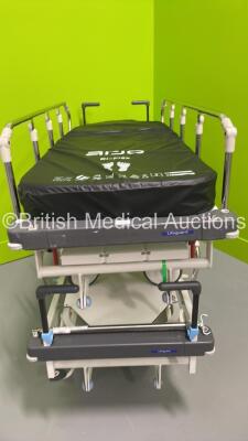 2 x Huntleigh Lifeguard Patient Trolleys with 1 x Mattress (Hydraulics Tested Working) *S/N P0307738 / P0575169* - 3