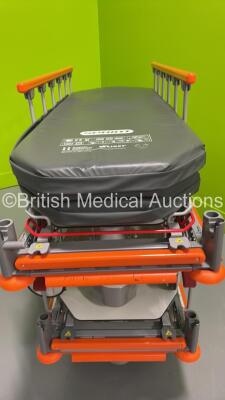 2 x Linet Sprint Transport Stretchers with Mattresses (Hydraulics Tested Working) *S/N NA* - 4