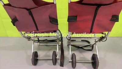 2 x Ferno Compact Evacuation Chairs - 4