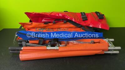 Job Lot Including 2 x Emergency Stretchers and Splints