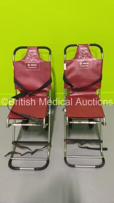 2 x Ferno Compact Evacuation Chairs