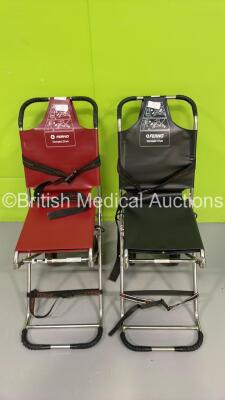 2 x Ferno Compact Evacuation Chairs