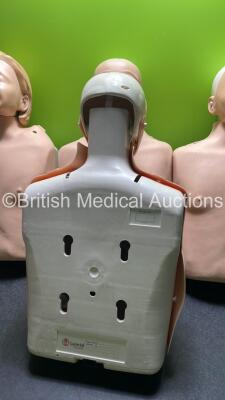 4 x Laerdal Little Junior Training Manikins in Large Carry Bag *H* - 3